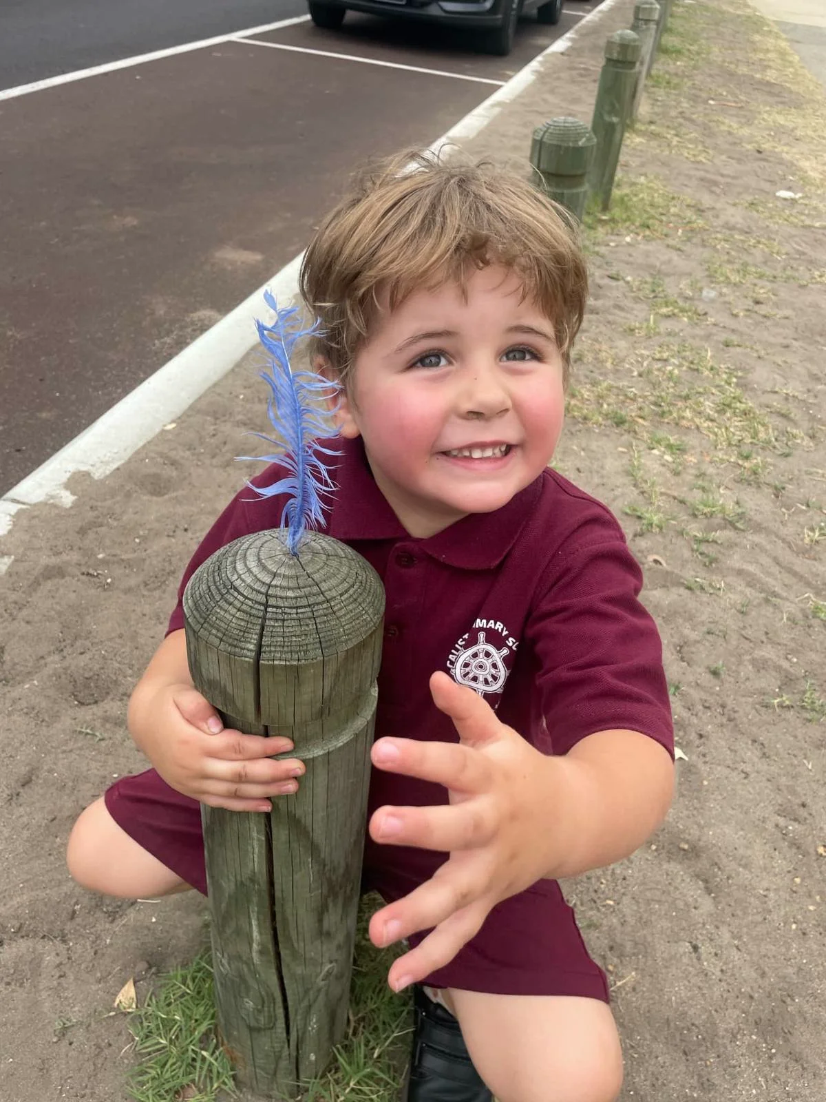 Feather? i hardly know 'er..