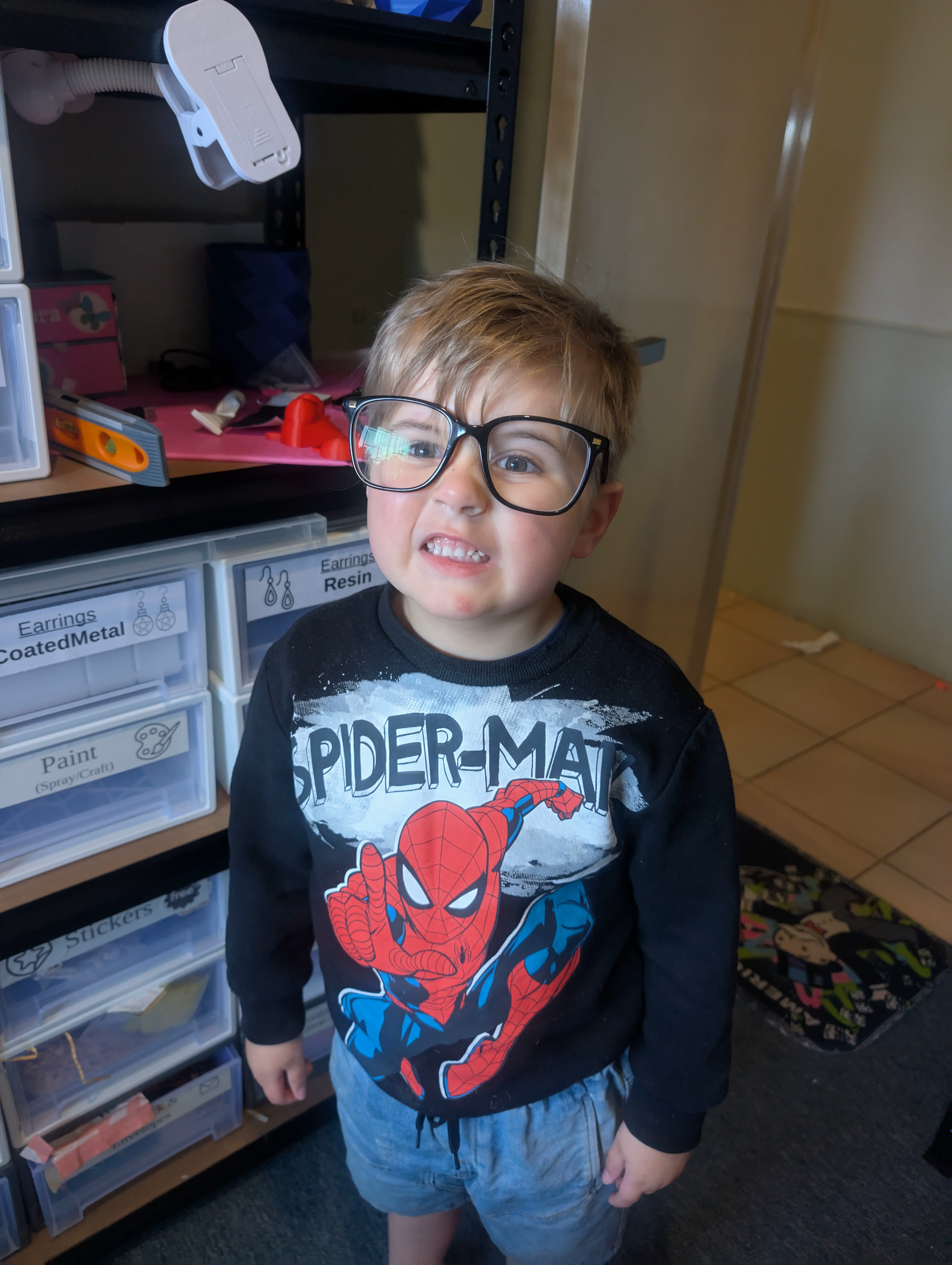 We got glasses this year!