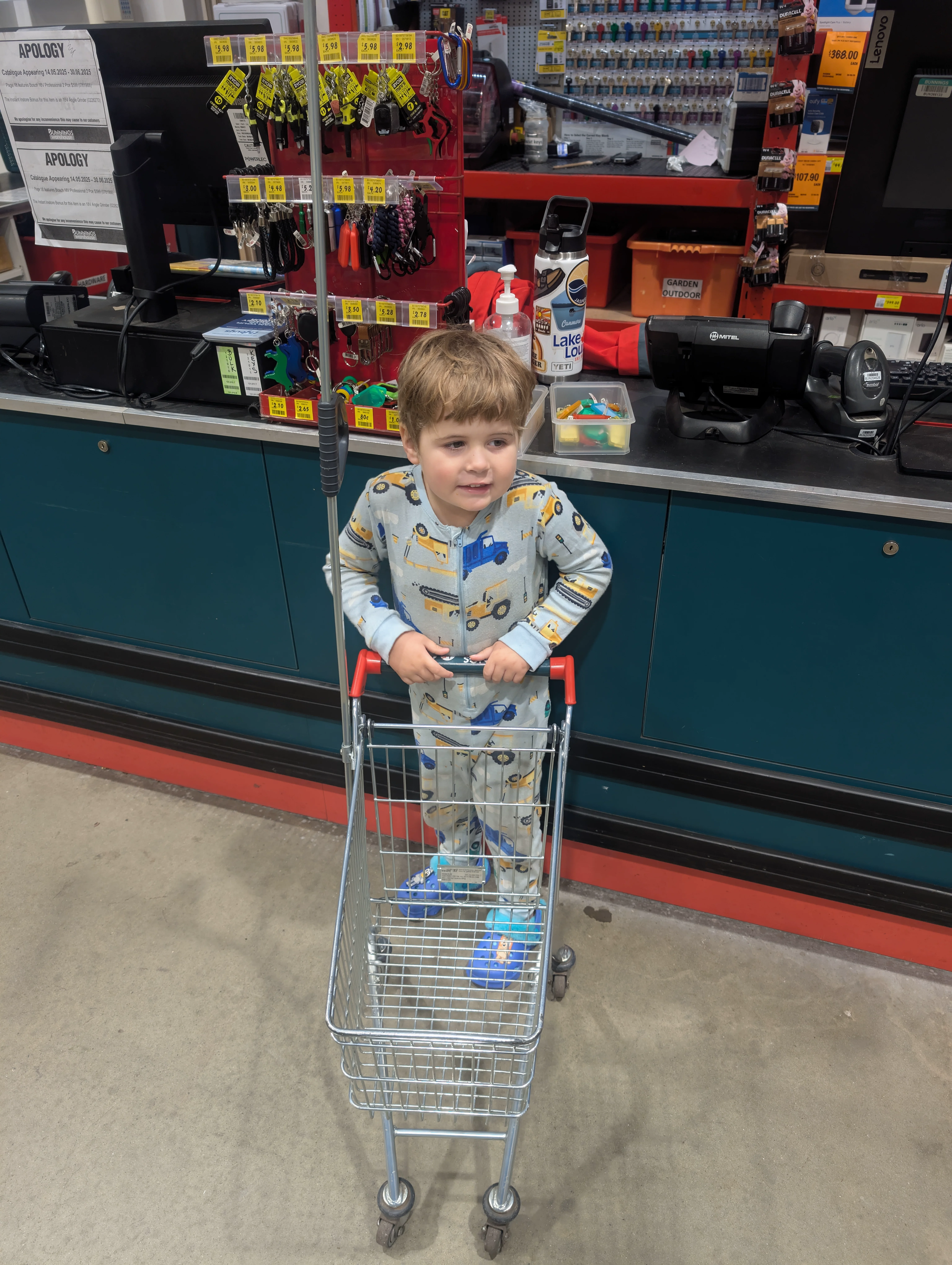 just going on a bunnings run