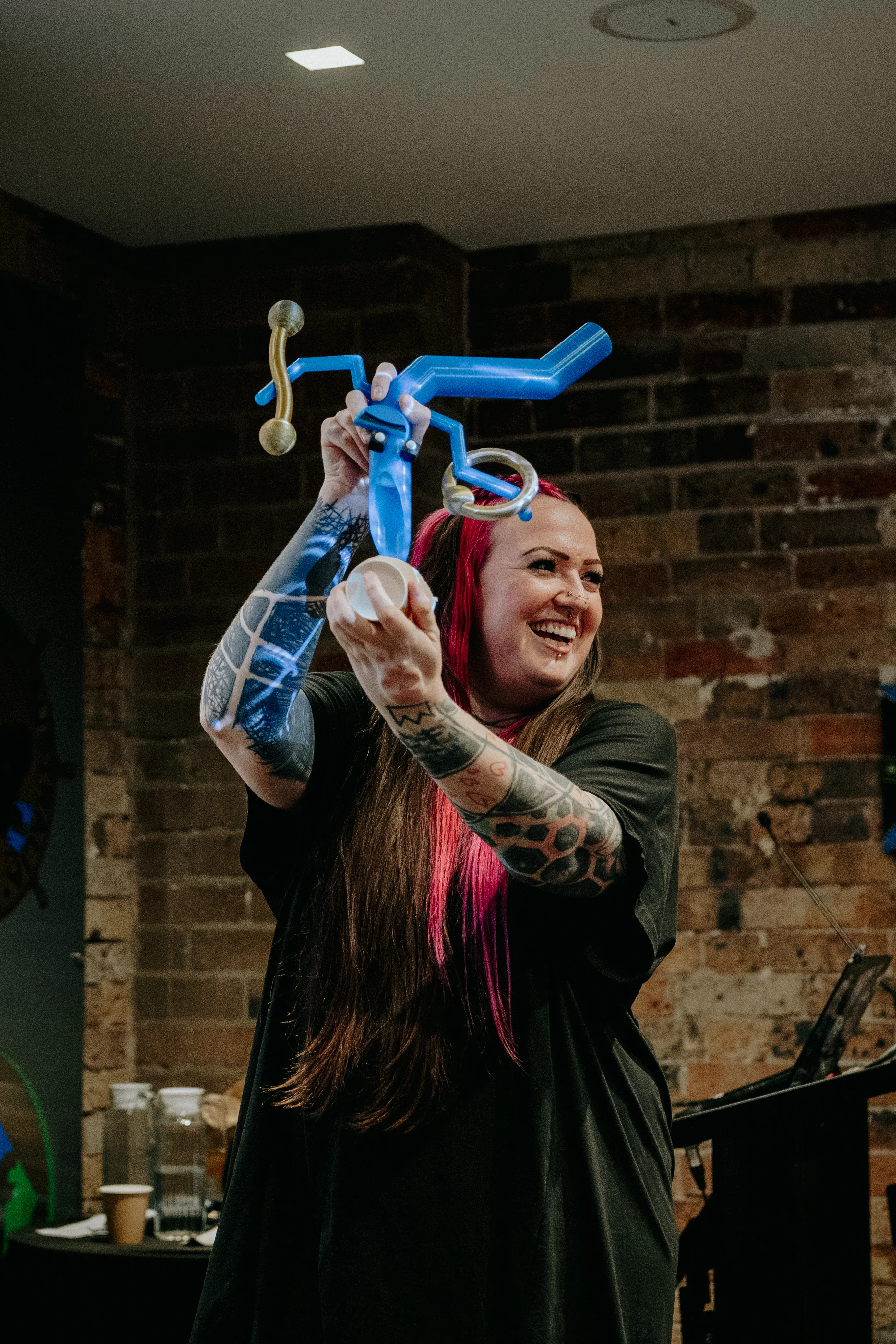 who's enjoyng this more, Baz or Suzanne?